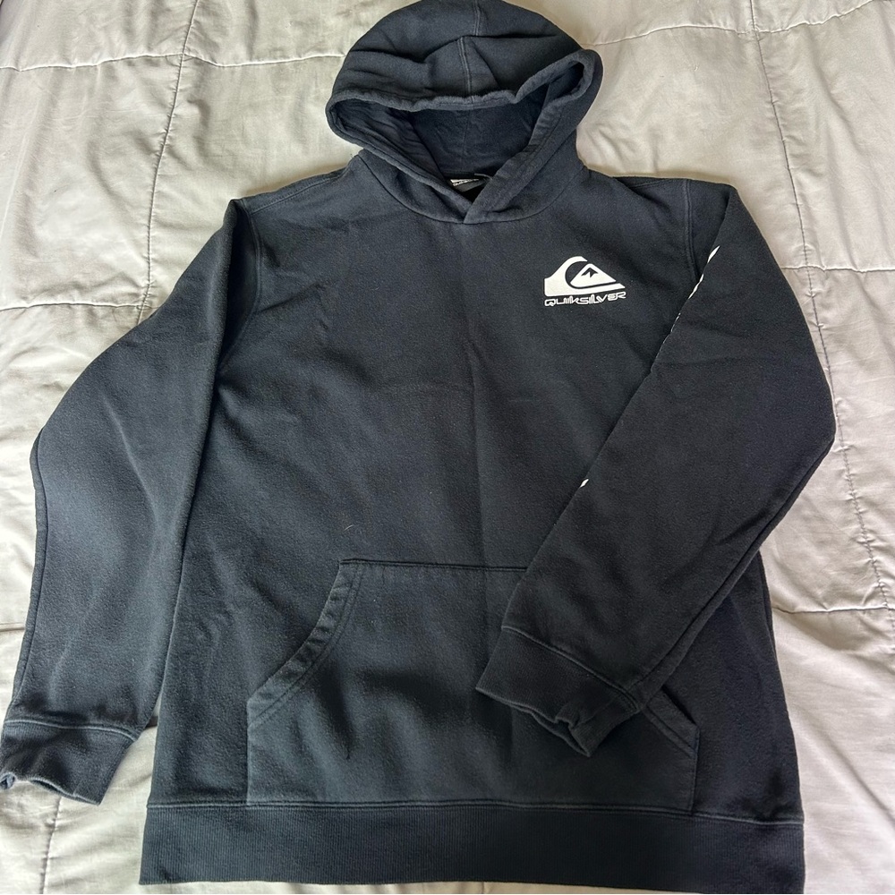 Quiksilver Boys Black Hoodie XL